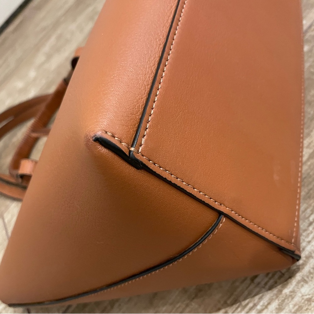 *SOLD eBay - Loewe - small Anagram Tote bag in classic calfskin - tan - Picture 8 of 16